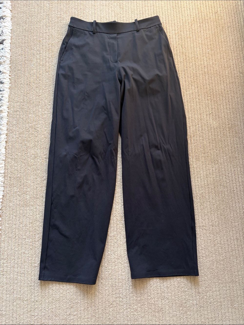 Lululemon Daydrift High-Rise Straight-Leg Trouser, Regular, Black, L